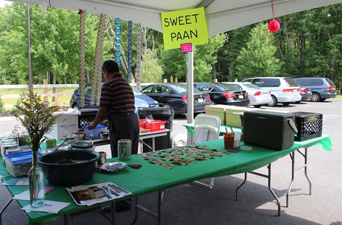Empty chairs and tables in banquet hall